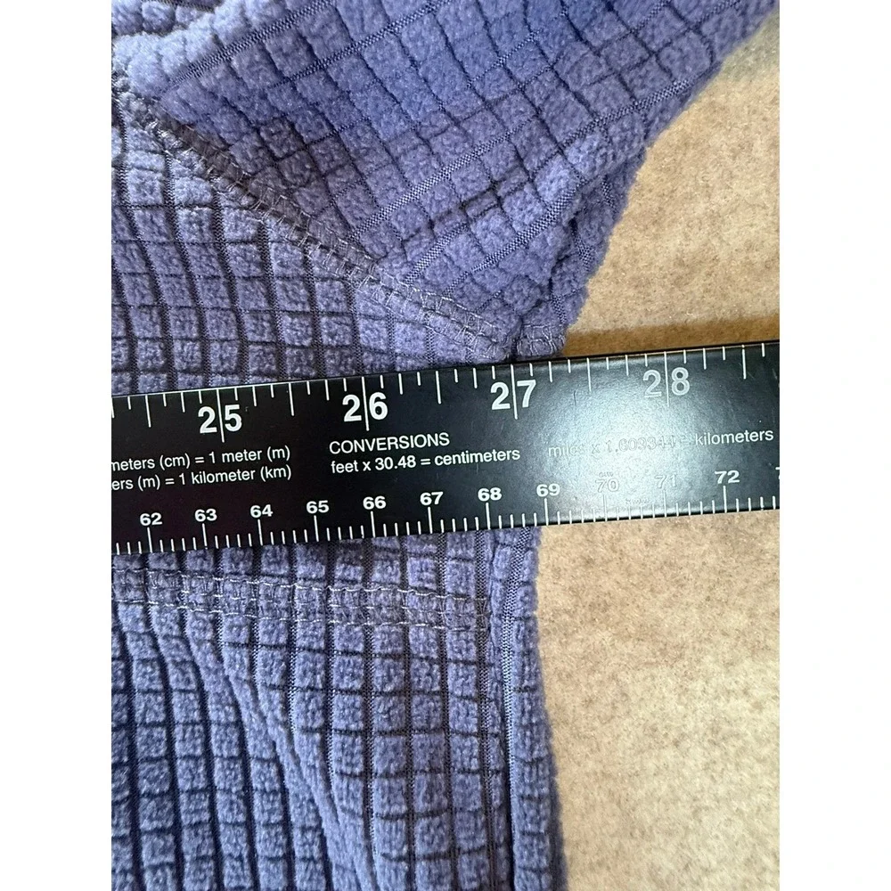 Southern Marsh Mens Fieldtec Grid Fleece Quarter Zip Pullover Blue Grey‎ 2X
